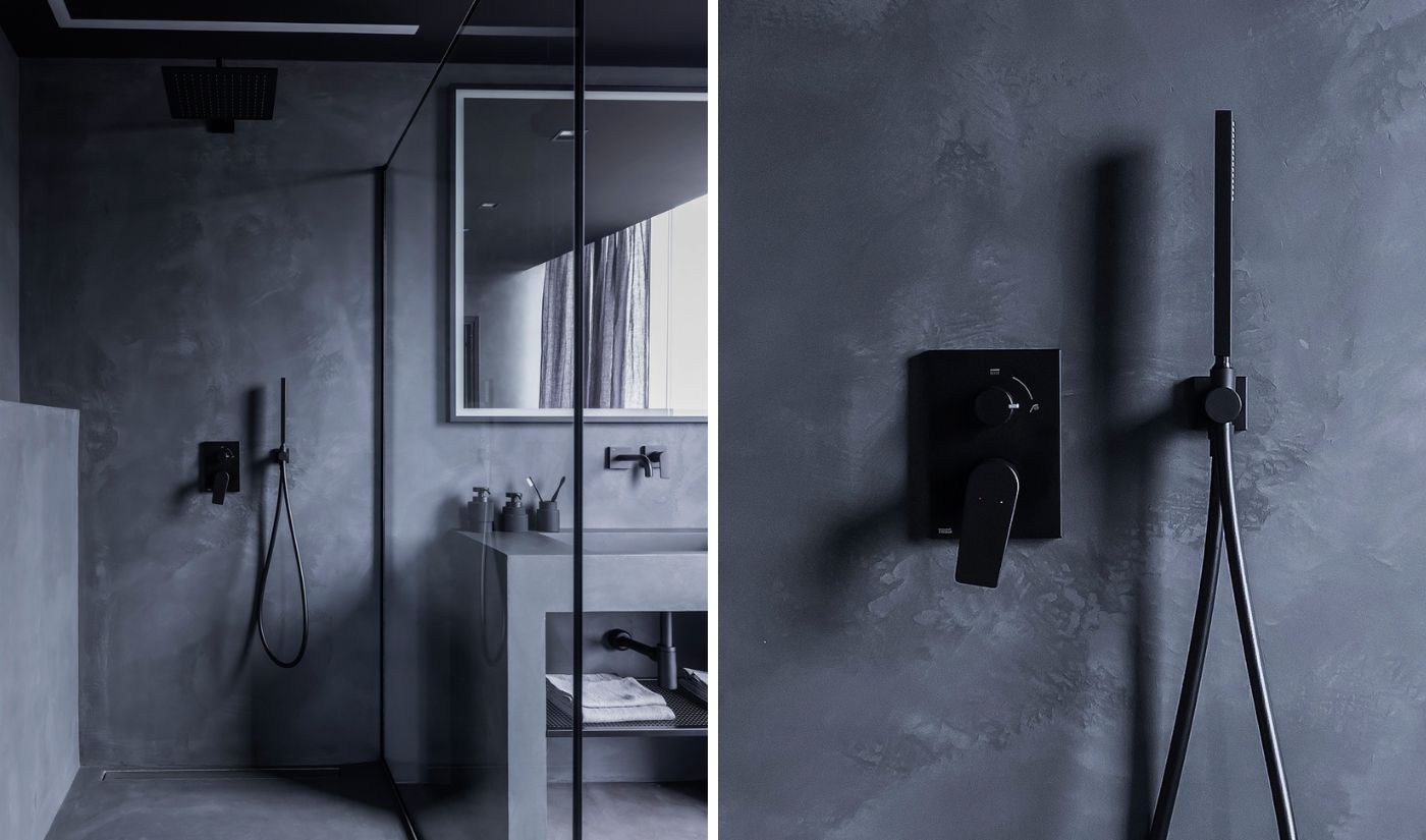Picture of Grey Penthouse: a “dark” style opting for the Project collection from ...