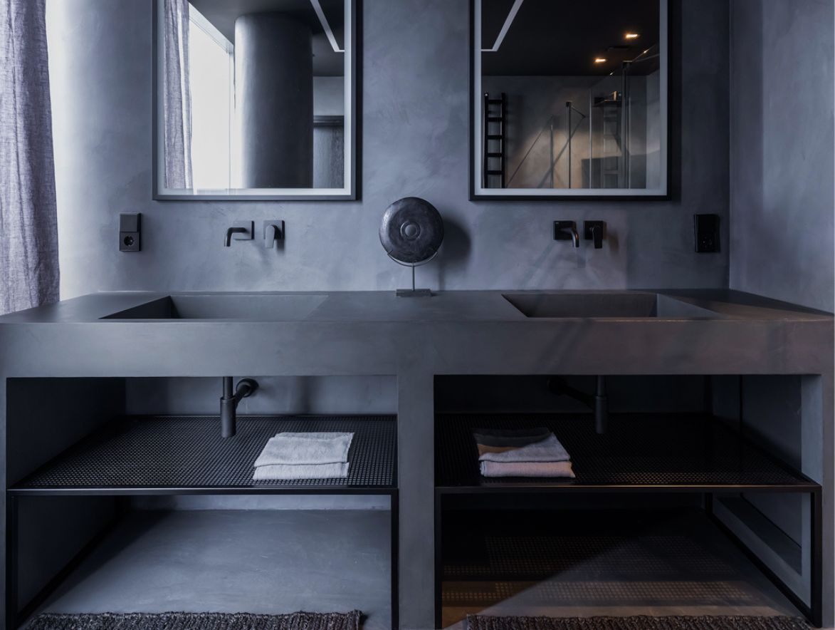 View of Grey Penthouse: a “dark” style opting for the Project collection from ...