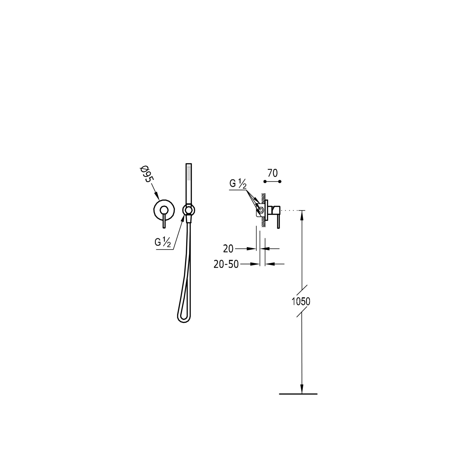 STUDY Unterputz Brauseset-26217792