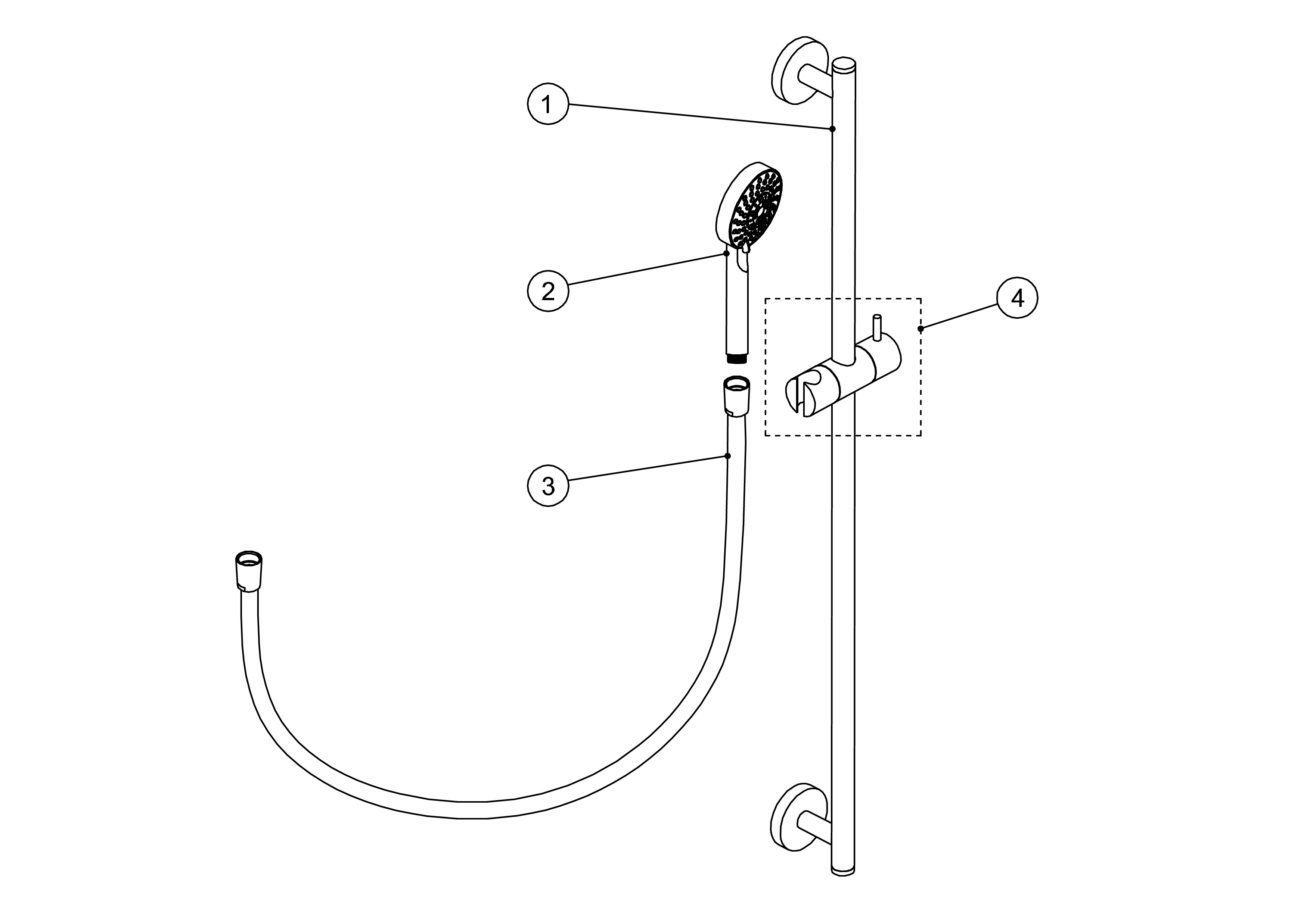 Barre de suspension double à 2 étages Étagère à vêtements pour placard