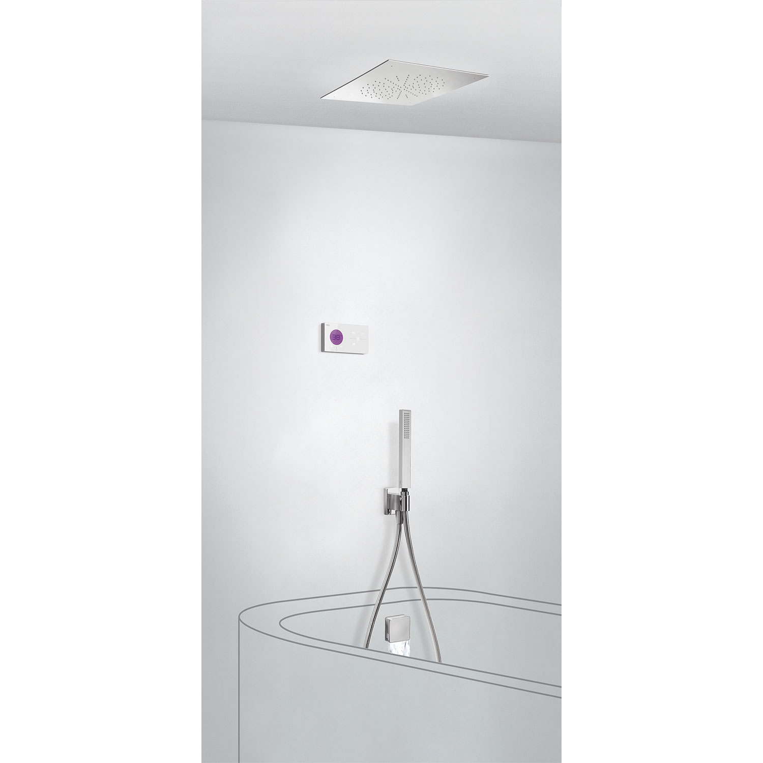 SHOWER TECHNOLOGY Shower Technology Blue Edition 3-way concealed ...