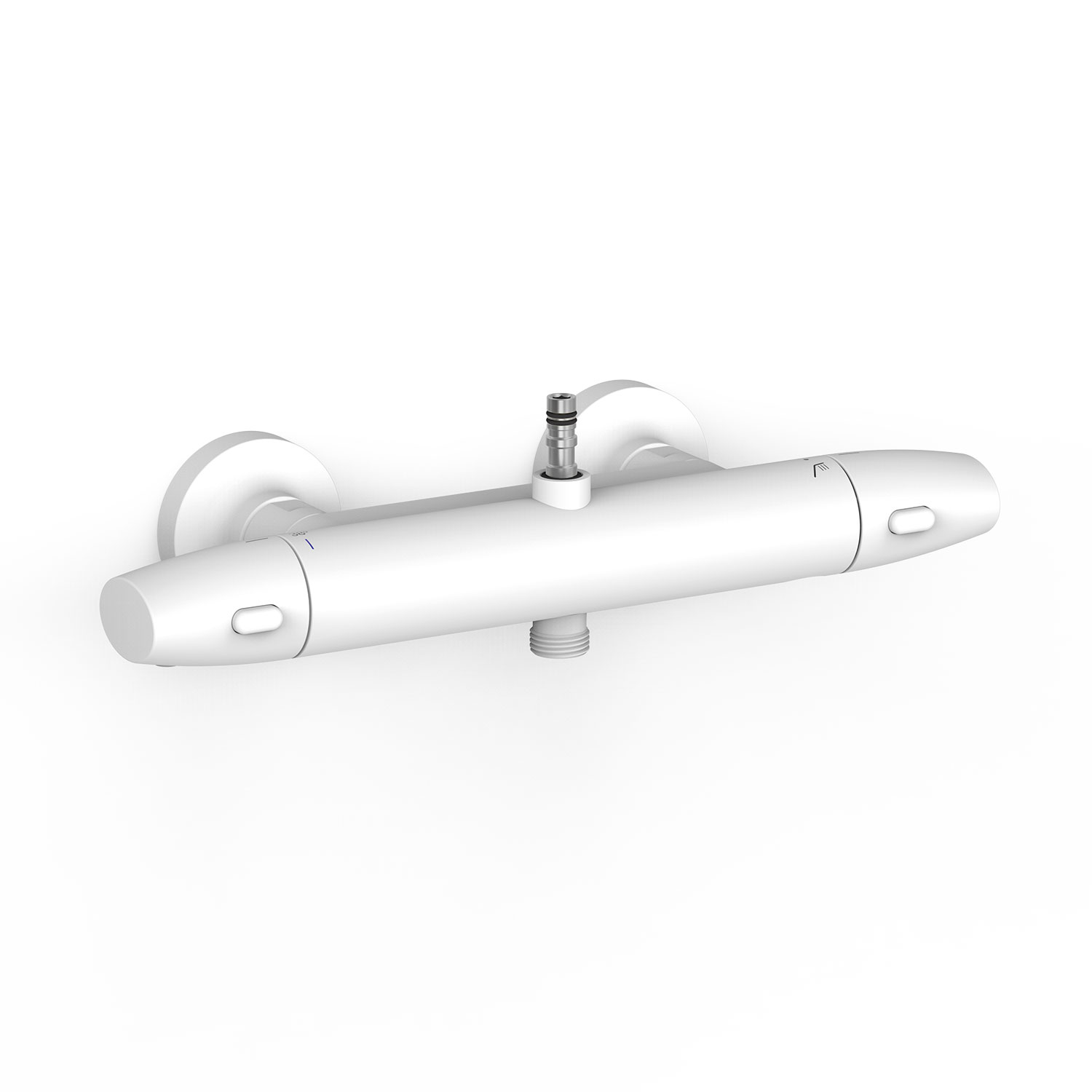 OVER-WALL 2-way Over-wall thermostatic wall tap with shower bar connection-19016903BM
