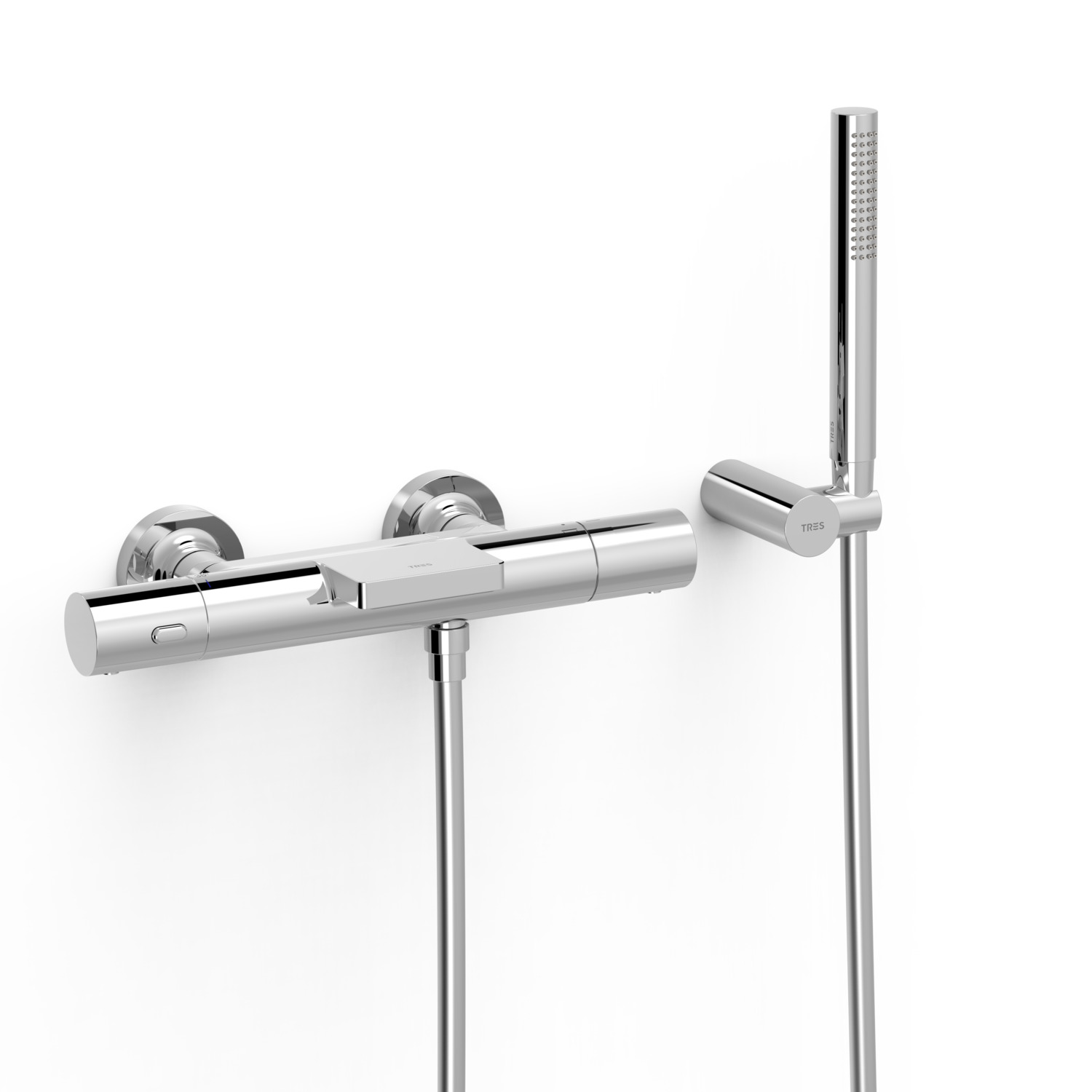 OVER-WALL Grifo termostático mural Over-wall para bañera y ducha