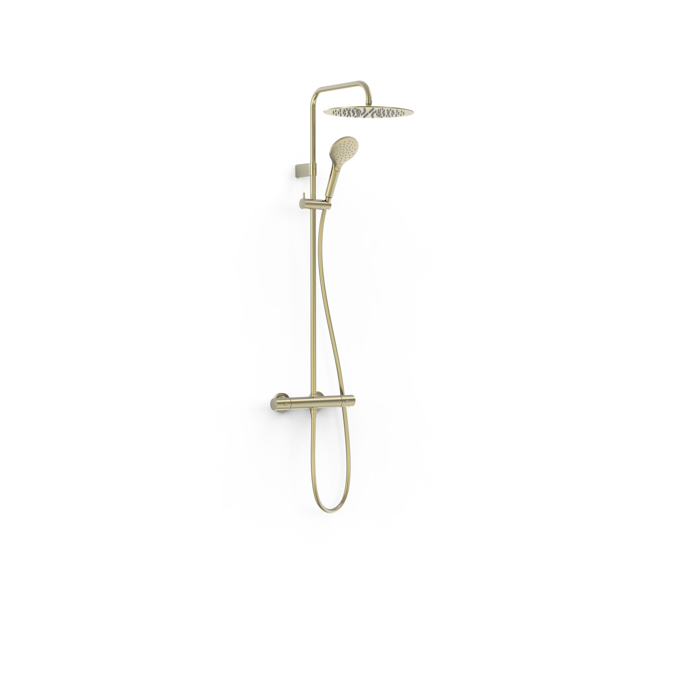 OVER-WALL 2-way Over-wall thermostatic shower mixer tap set-19039314CA