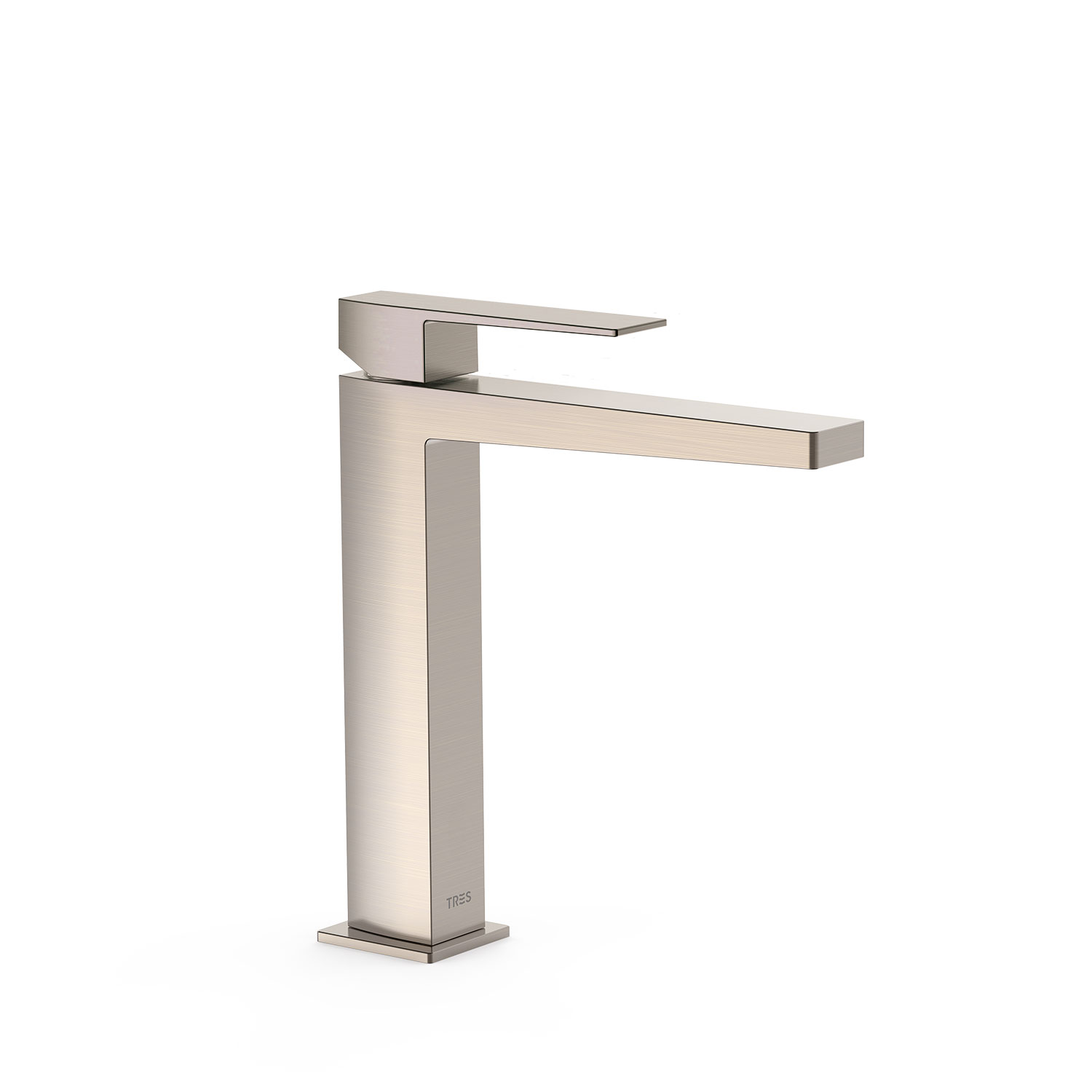 Rubinetto Monocomando Per Lavabo Dal Design Extra Alto, Rubinetto Da Design Extra Alto Rubinetto Da Bagno Con Bocca Alta Xxl Bianco Opaco 88650140