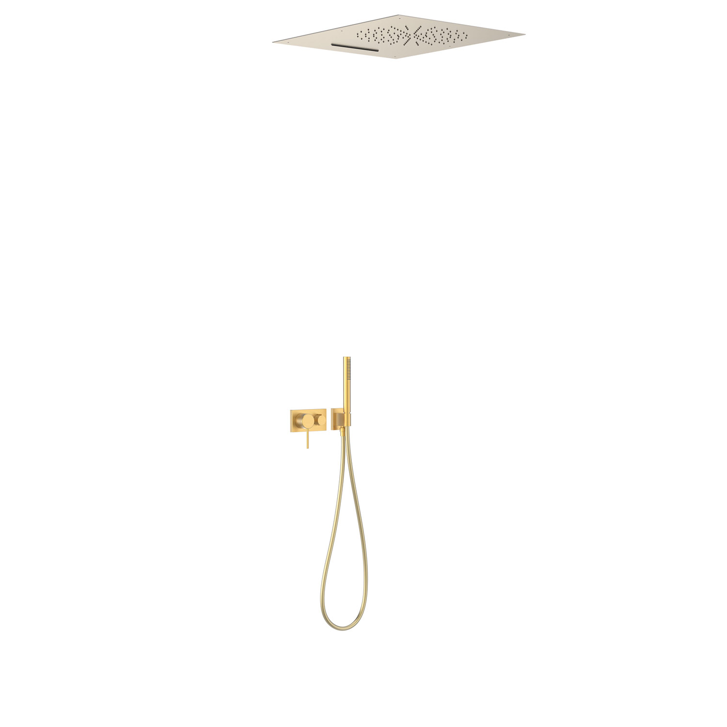 MITIGEURS 3 VOIES Kit mitigeur encastré à 3 voies pour douche21027303OM