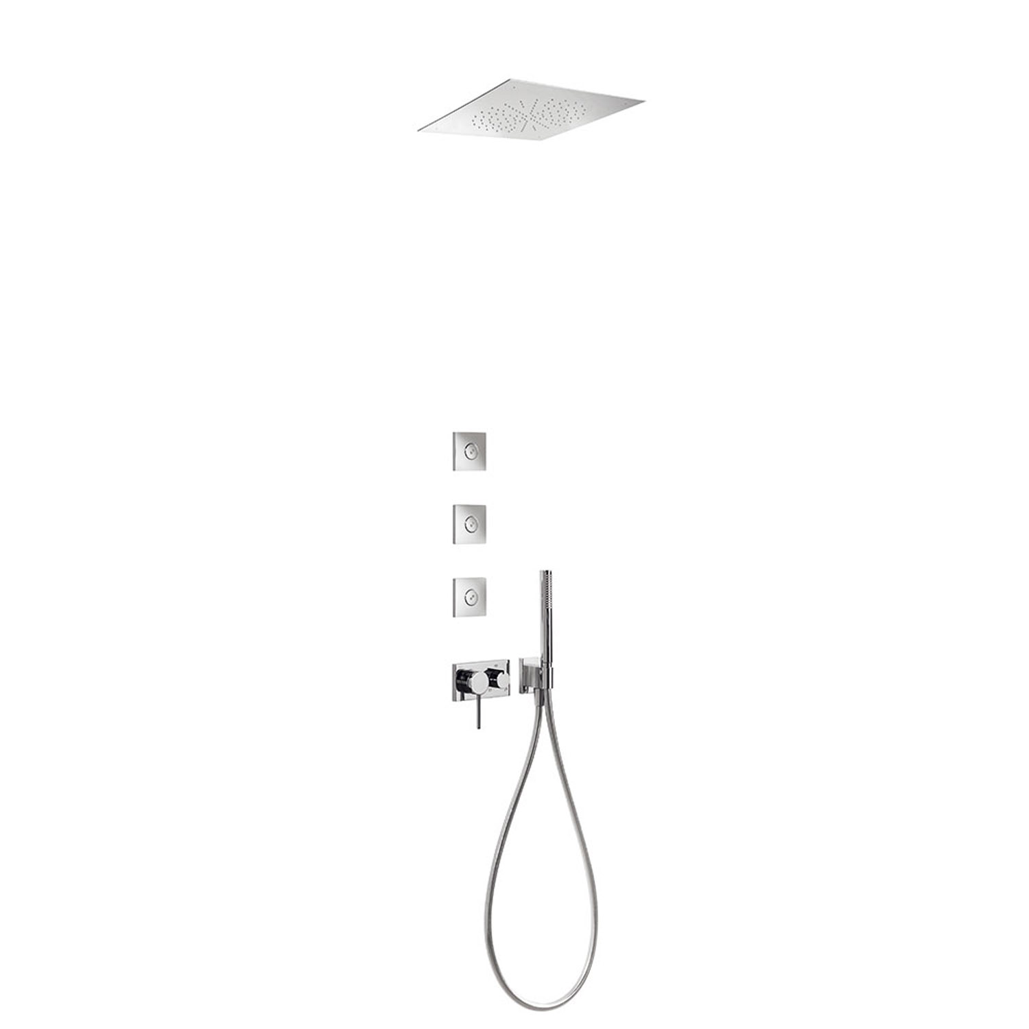 MITIGEURS 3 VOIES Kit mitigeur encastré à 3 voies pour douche21027309