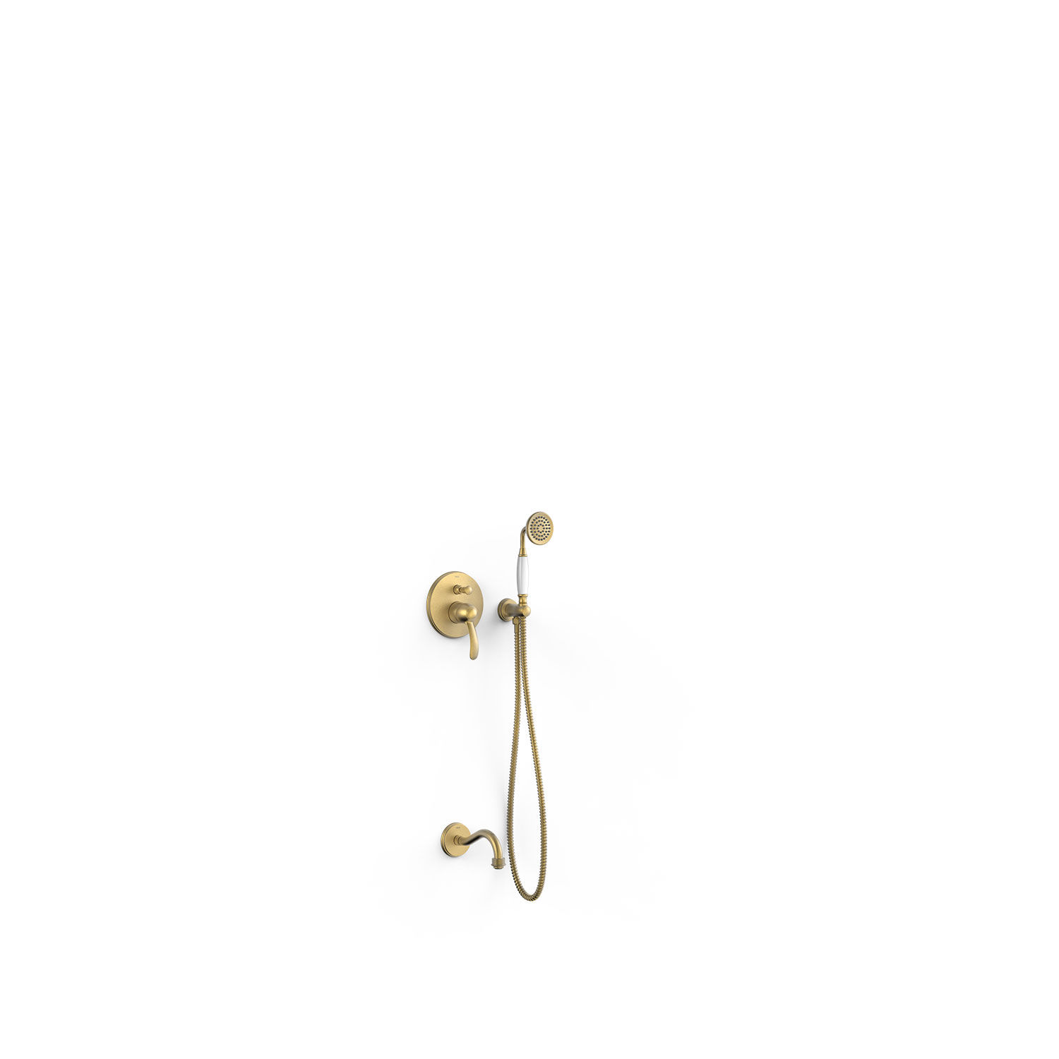 TRES-CLASIC 2-way concealed single-handle shower mixer tap kit