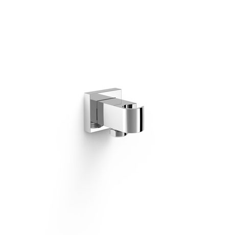 SWISSWAVE Supporto Doccetta Da Muro – Universale Cromato Con Viti – Resistente A Umidità E Usura - 2