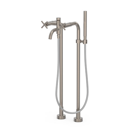 MONTBLANC Grifo bimando de suelo para bañera y ducha-28319401AC